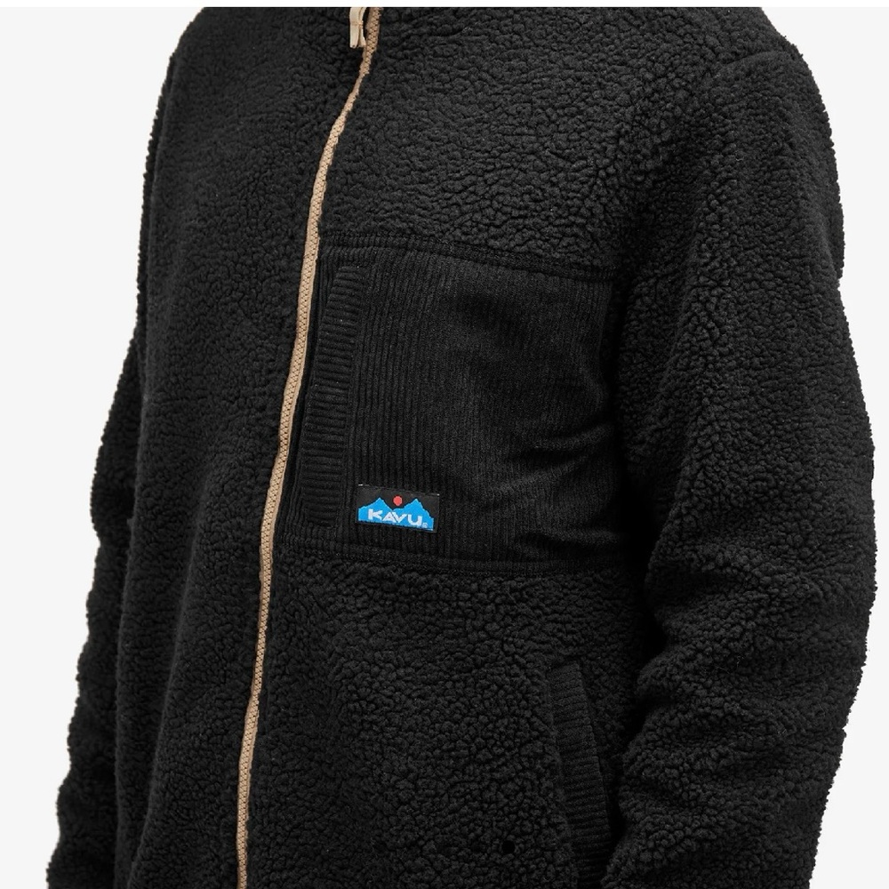 KAVU Wayside Sherpa Fleece Jacket Men XL